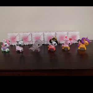 tokidoki unicornos lot, Cherry Blossom Series 2, Full Set of commons, no Chaser